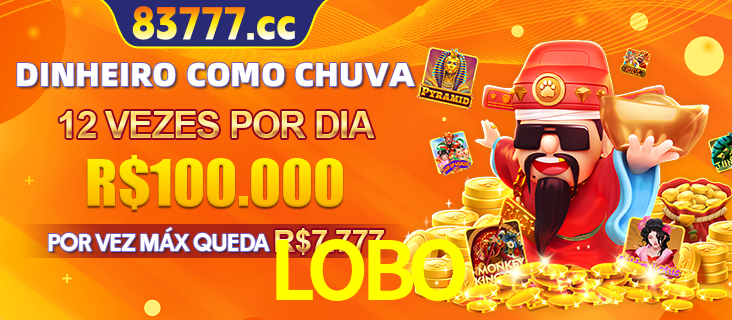 Banner do programa de recompensas Recomende para amigos do LOBO, detalhando os bônus por convidar amigos, com prêmios que chegam a R$288.888.